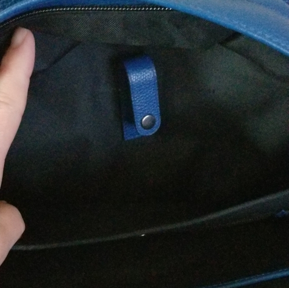 NWT Coach Campus Signature Coated Canvas Backpack F72051 Denim Charcoal - Picture 8 of 12